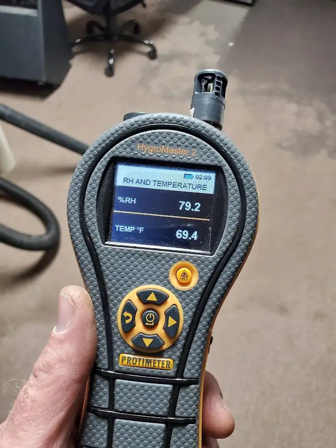 Moisture meter humidity assessment for Mold Remediation & Removal in Wright