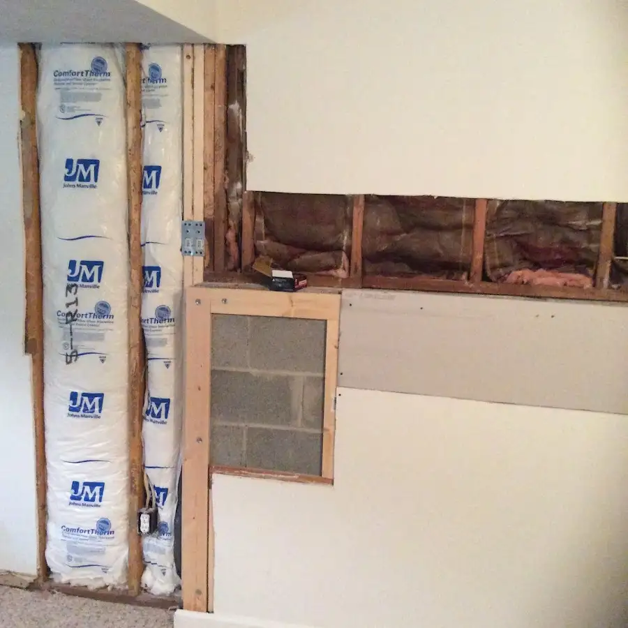 Wall insulation replacement during Odor Removal & Deodorization in Wright